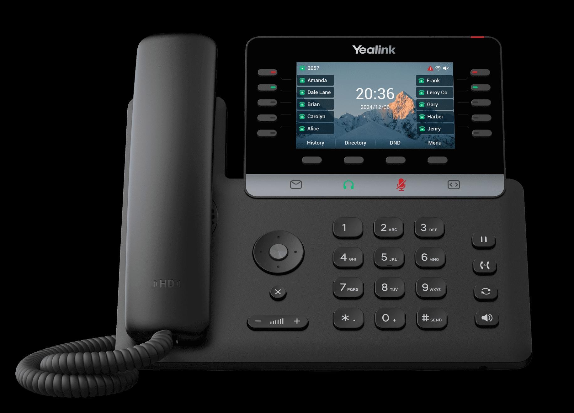 Yealink VoIP desk phone — installed by YourTEK Professionals